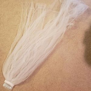 White Wedding Veil